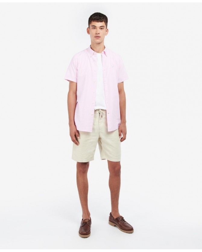 Πουκάμισο κοντομάνικο Barbour Ροζ MSH5313-BRPI51