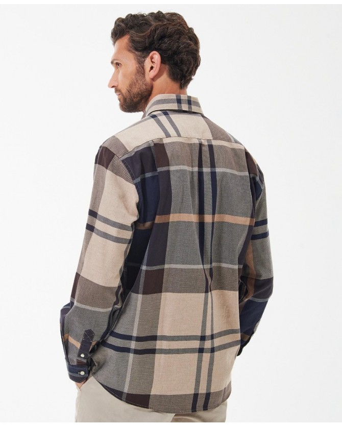 Πουκάμισο καρό barbour Μπεζ Barbour Bearpark Regular Shirt MSH5382-BRTN63