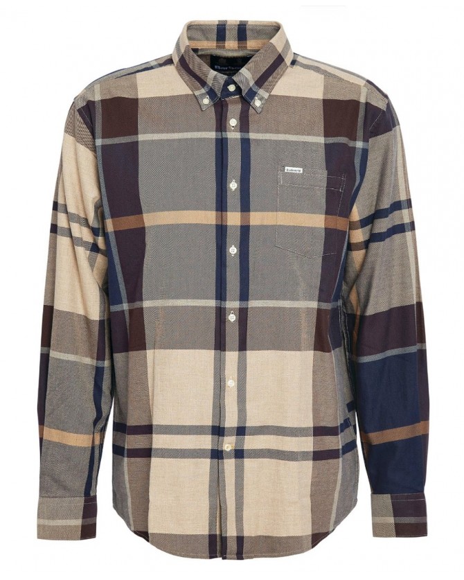 Πουκάμισο καρό barbour Μπεζ Barbour Bearpark Regular Shirt MSH5382-BRTN63