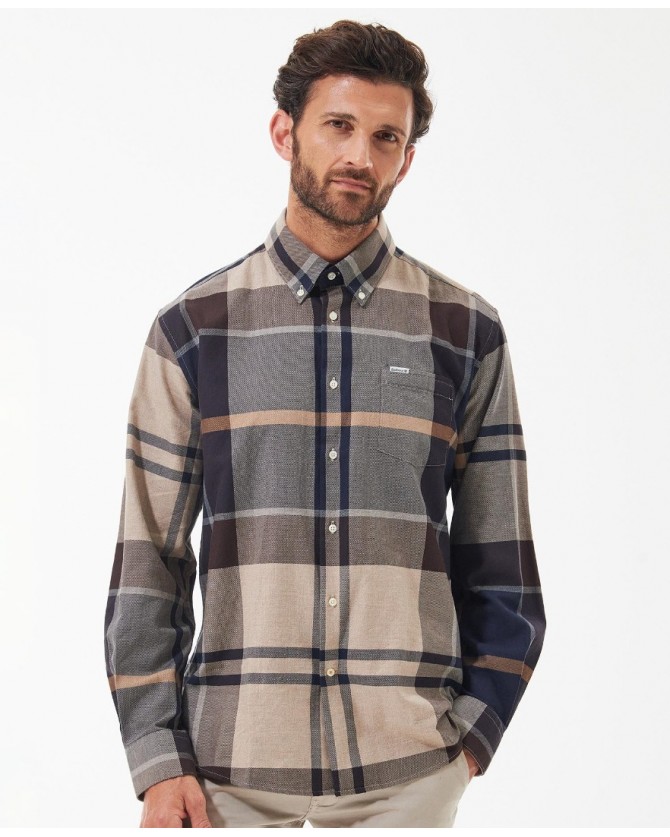Πουκάμισο καρό barbour Μπεζ Barbour Bearpark Regular Shirt MSH5382-BRTN63