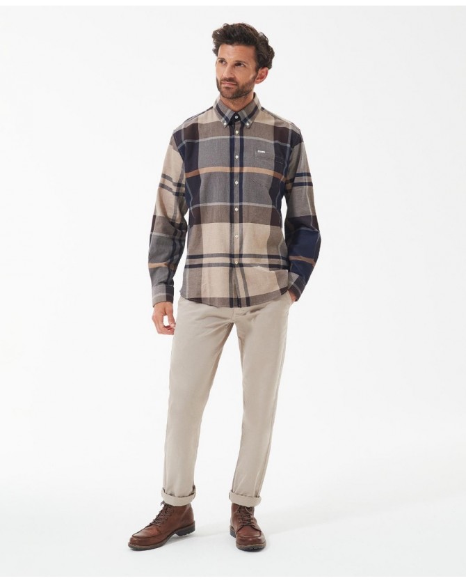 Πουκάμισο καρό barbour Μπεζ Barbour Bearpark Regular Shirt MSH5382-BRTN63
