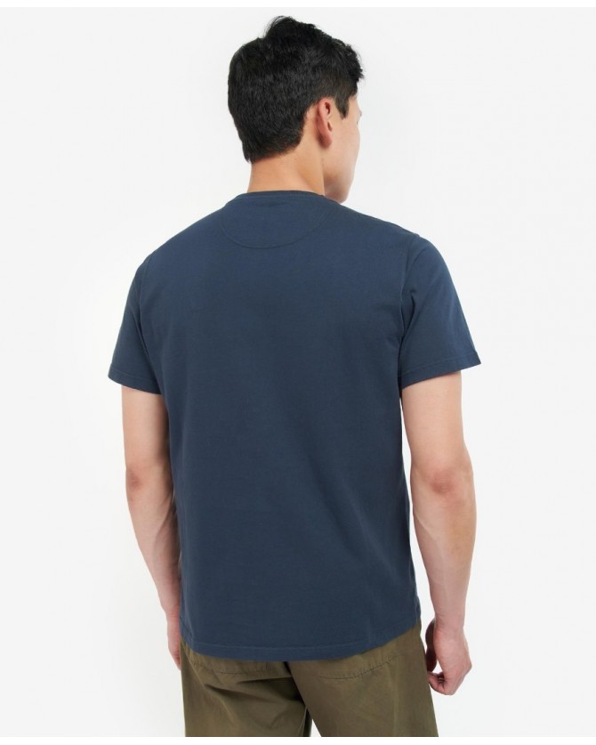 T-shirt Barbour Σκούρο μπλε MTS1114-BRNY91