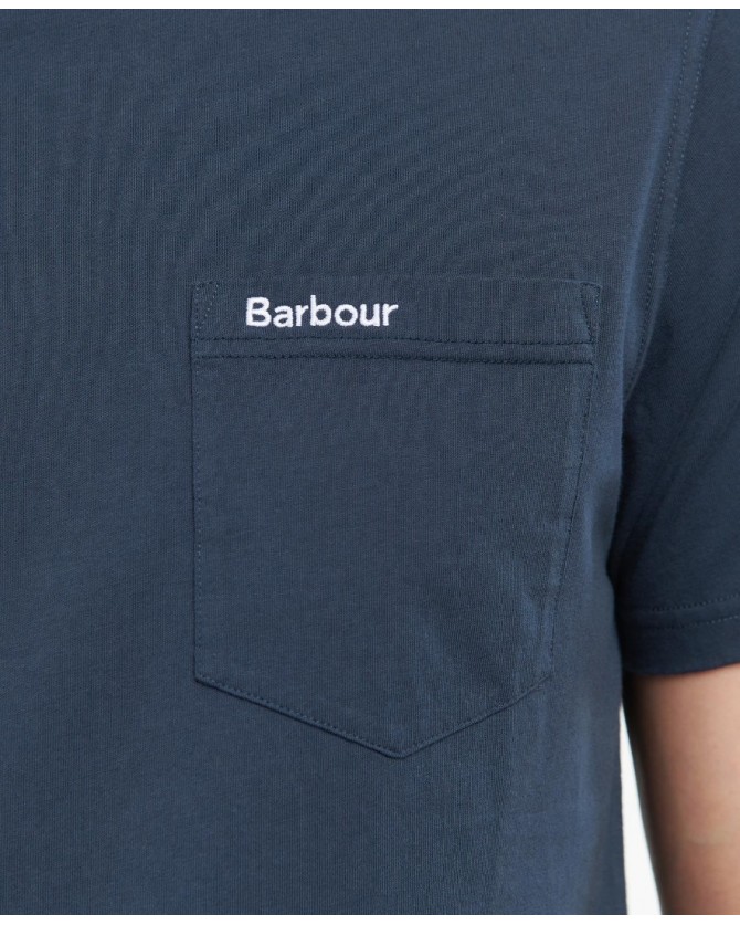 T-shirt Barbour Σκούρο μπλε MTS1114-BRNY91
