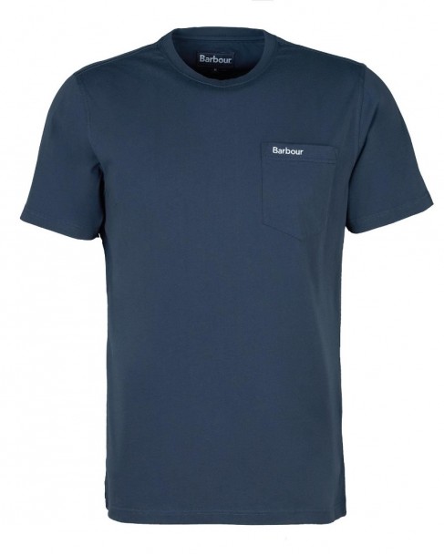 T-shirt Barbour Σκούρο μπλε MTS1114-BRNY91