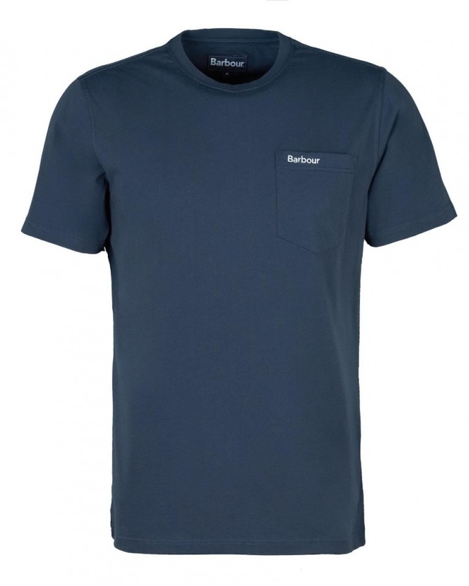 T-shirt Barbour Σκούρο μπλε MTS1114-BRNY91