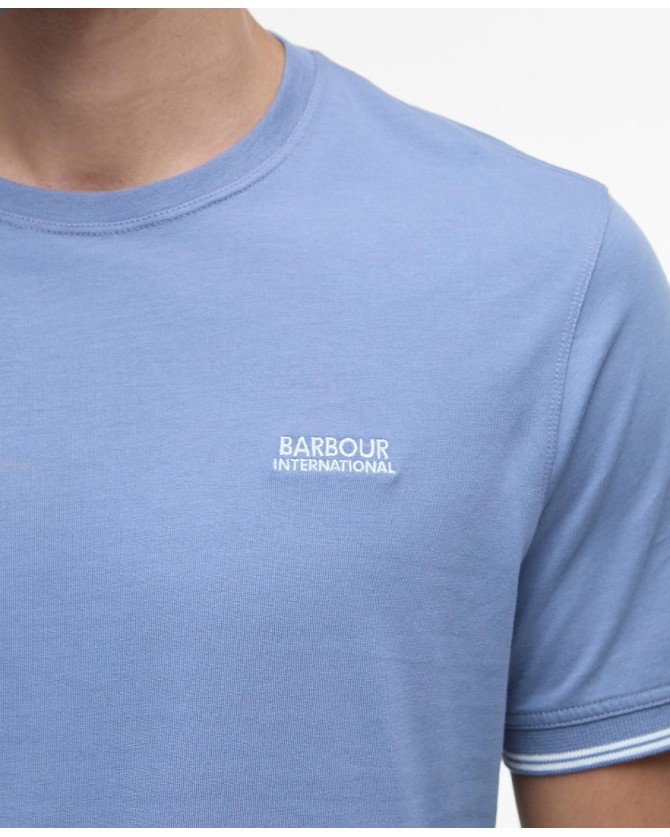 T-shirt Barbour Σιέλ MTS1296-BIBL45