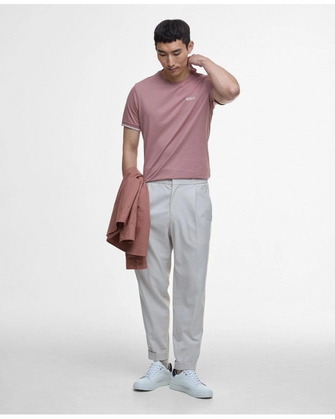 T-shirt Barbour Ροζ MTS1296-BIPI58.1