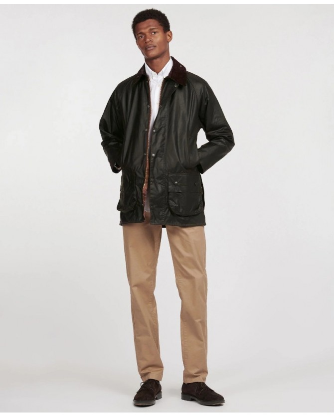 Μπουφάν κερωμένο Barbour Beaufort® Wax Jacket Λαδί MWX0017-BRSG91