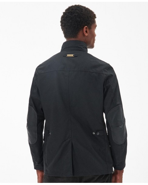 Μπουφάν Barbour κερωμένο Μαύρο Barbour Ogston Waxed Cotton Jacket MWX0700-BRBK11