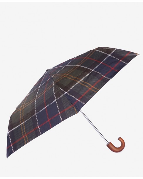 Ομπρέλα Barbour αυτόματη Barbour Tartan Mini Umbrella UAC0201-BRTN11