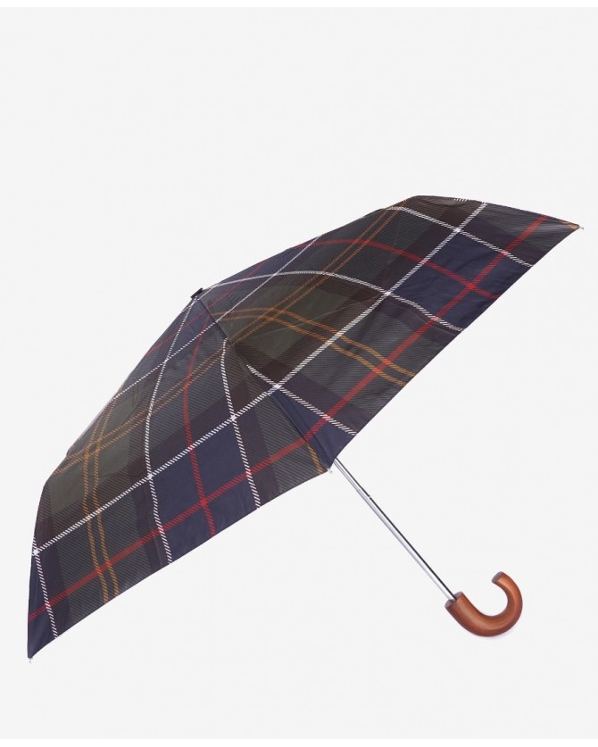 Ομπρέλα Barbour αυτόματη Barbour Tartan Mini Umbrella UAC0201-BRTN11