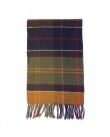 Κασκόλ Barbour καρό Λαδί USC0322-BRTN11