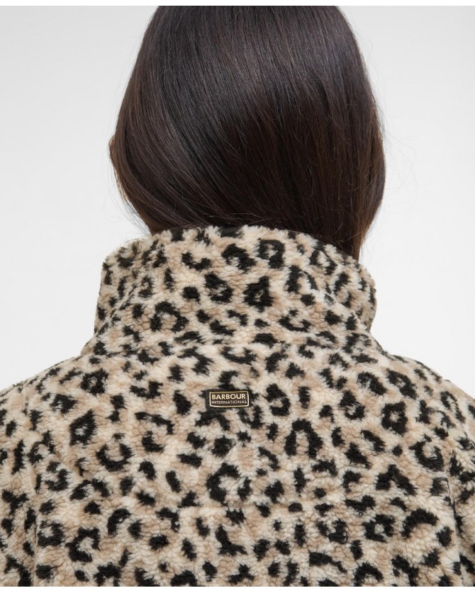 Μπουφάν Fleece Μπεζ animal print LOL0655-BIMI11