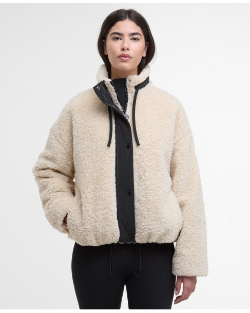 Μπουφάν Fleece Barbour Εκρού LFL0081-BICR31.8