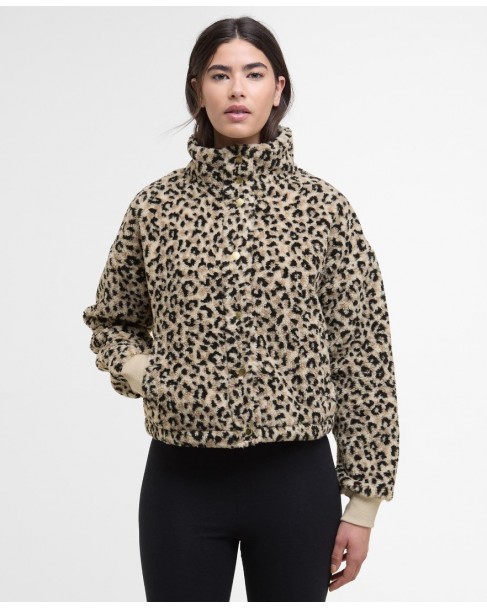 Μπουφάν Fleece Μπεζ animal print LOL0655-BIMI11