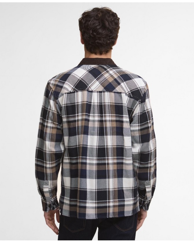 Πουκάμισο Barbour Εκρού καρό MSH5646-BRNY91