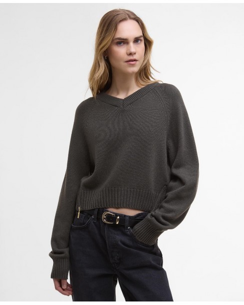 Πλεκτό Barbour Λαδί LKN1698-BIGN33