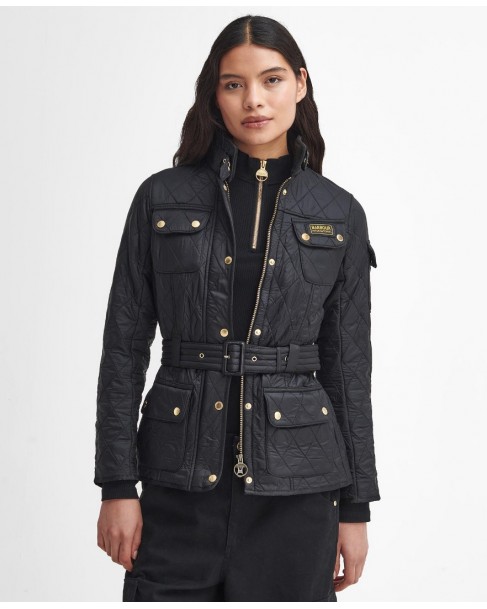 Μπουφάν Barbour Μαύρο LQU0030-BIBK91.2