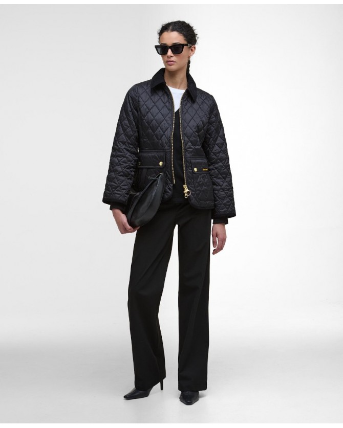 Μπουφάν Barbour Μαύρο LQU1765-BRBK91.3