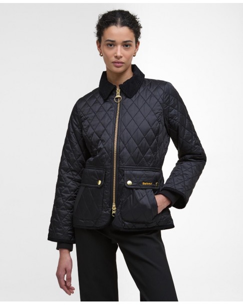 Μπουφάν Barbour Μαύρο LQU1765-BRBK91.3