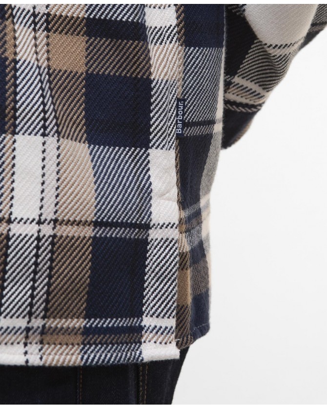 Πουκάμισο Barbour Εκρού καρό MSH5646-BRNY91