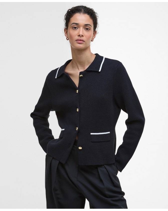 Ζακέτα Barbour Μαύρη LKN1668-BRNY99.1