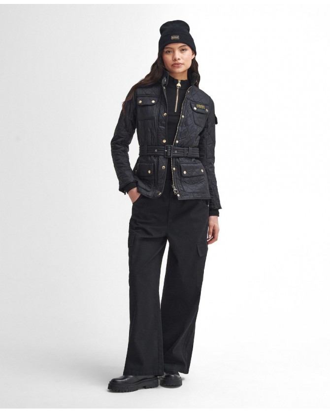 Μπουφάν Barbour Μαύρο LQU0030-BIBK91.2