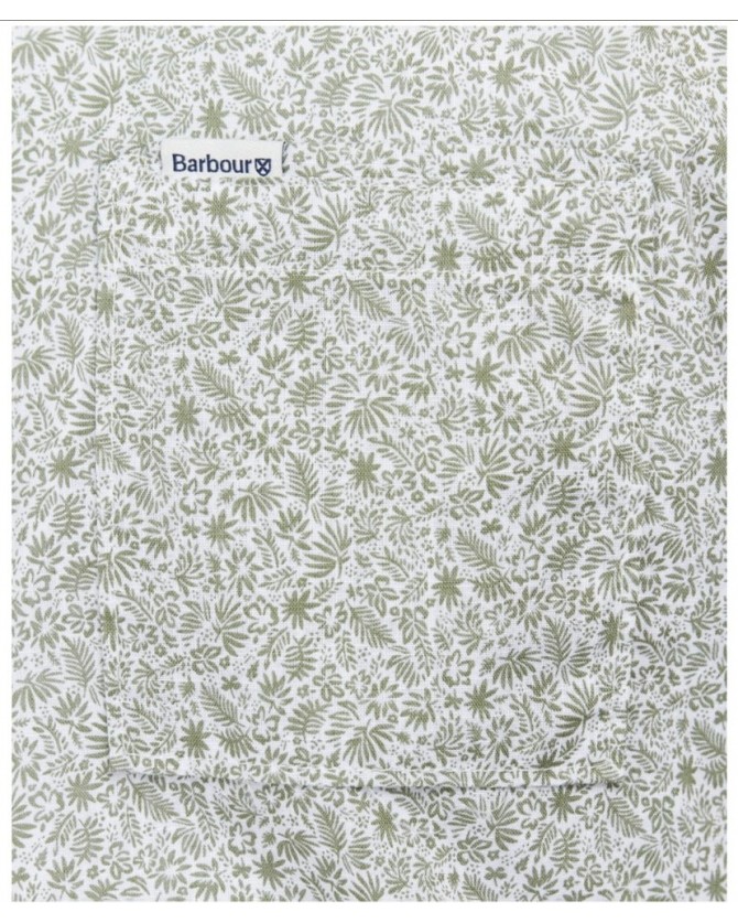Πουκάμισο κοντομάνικο Barbour Λαδί MEN'S BARBOUR MELBURY S/S SUMMER SHIRT MSH5095-BROL51