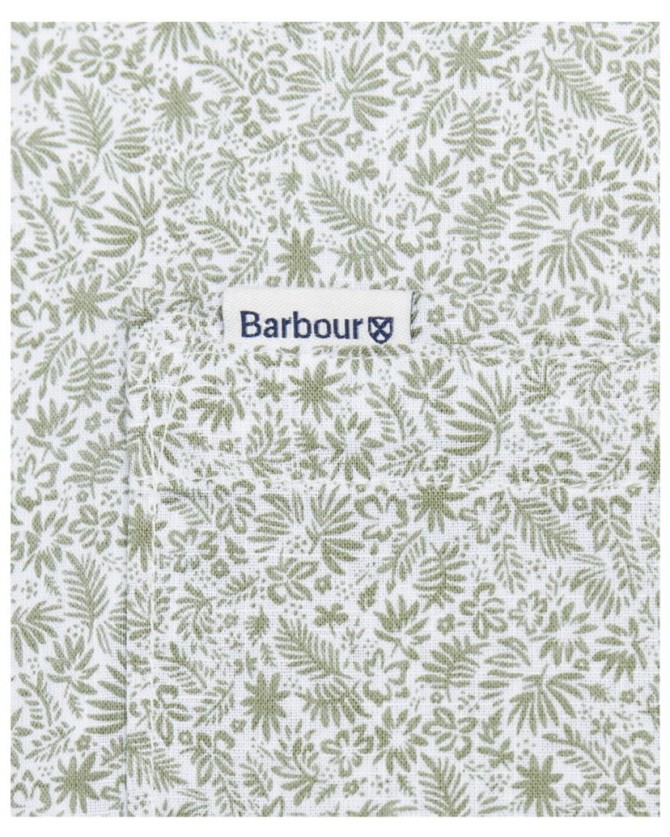 Πουκάμισο κοντομάνικο Barbour Λαδί MEN'S BARBOUR MELBURY S/S SUMMER SHIRT MSH5095-BROL51