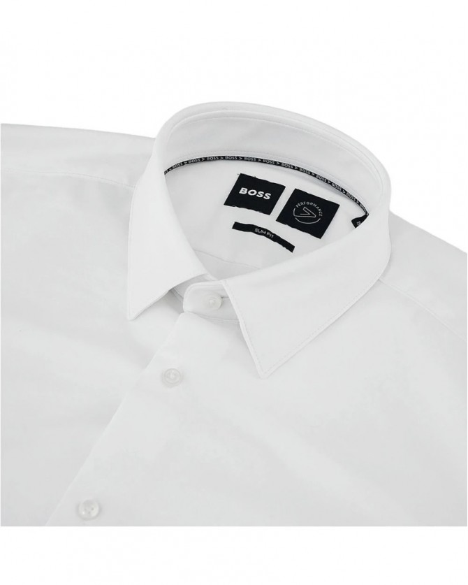 Πουκάμισο Boss Λευκό P-HANK-S-K-261 50555747-100