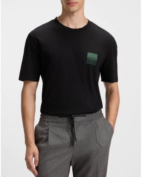 T-shirt Hugo Μαύρο Dapusi 50544458-002