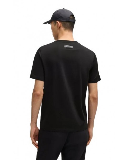 T-shirt Hugo Μαύρο Dimerstee 50542969-001
