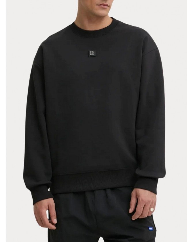 Φούτερ Hugo Μαύρο Dettil 50533689-002