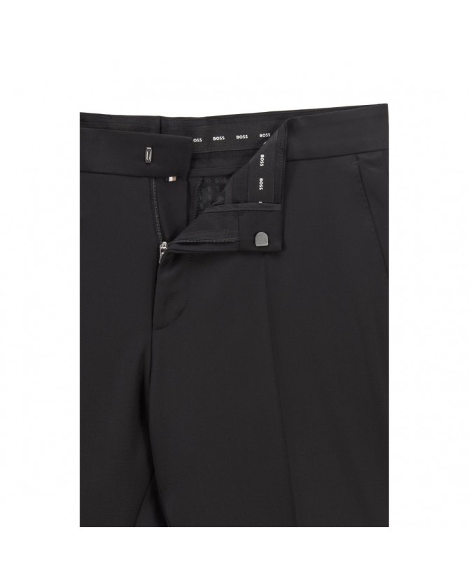 Παντελόνι κοστουμιού Boss Μαύρο  H-GENIUS 50469174-001