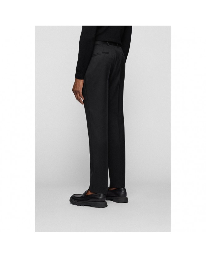 Παντελόνι κοστουμιού Boss Μαύρο  H-GENIUS 50469174-001