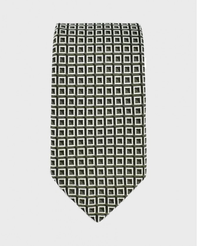 Γραβάτα Boss Λαδί με μικροσχέδιο H-TIE 7,5 CM-222 50499332-336