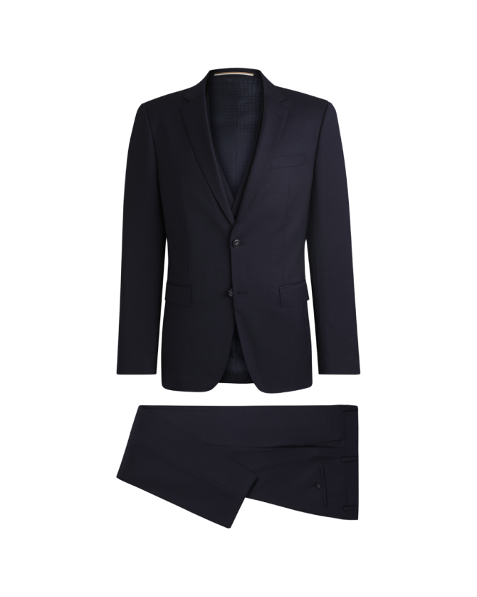 Κοστούμι Boss Σκούρο μπλε H-Huge-3Pcs-232 50534922-404