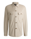 Πουκάμισο overshirt Boss Εκρού C-CARPER-OS-244 50535666-131