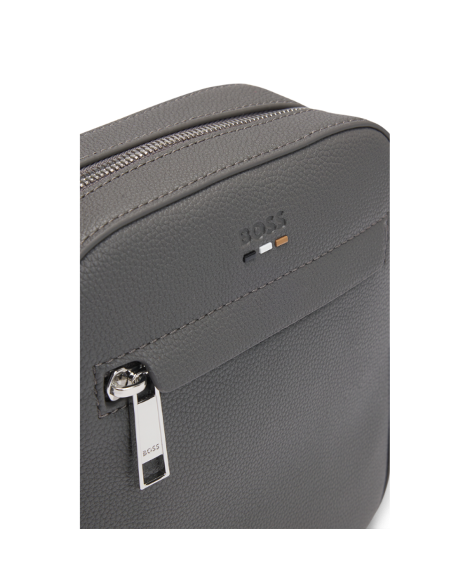 Τσαντάκι Boss Γκρι Ray_NS zip N. 50536475-029