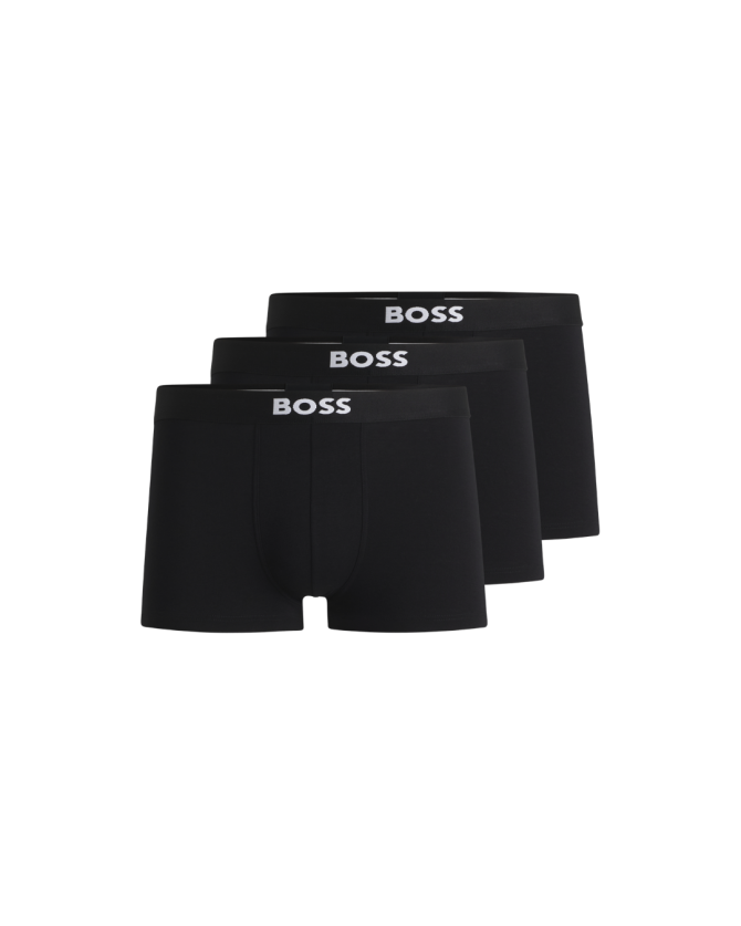 Τριάδα σετ εσωρούχων Boss Μαύρα Trunk 3P BOSS ONE 50544263-001