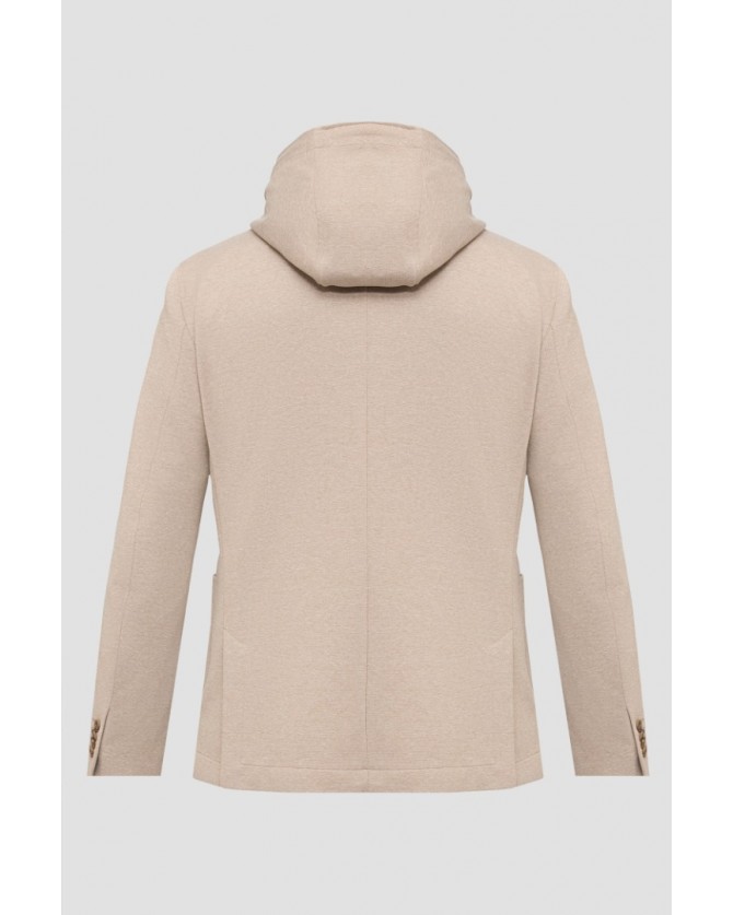 Σακάκι Boss Μπεζ C-Hanry-J-Hoodie253F 50562499-252