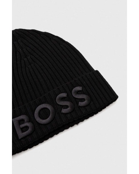 Σκούφος Boss Μαύρος Lara_hat 50497815-001