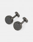 Μανικετόκουμπο Boss Ασημί B-MONOGRAM4RO-CUF 50532326-021