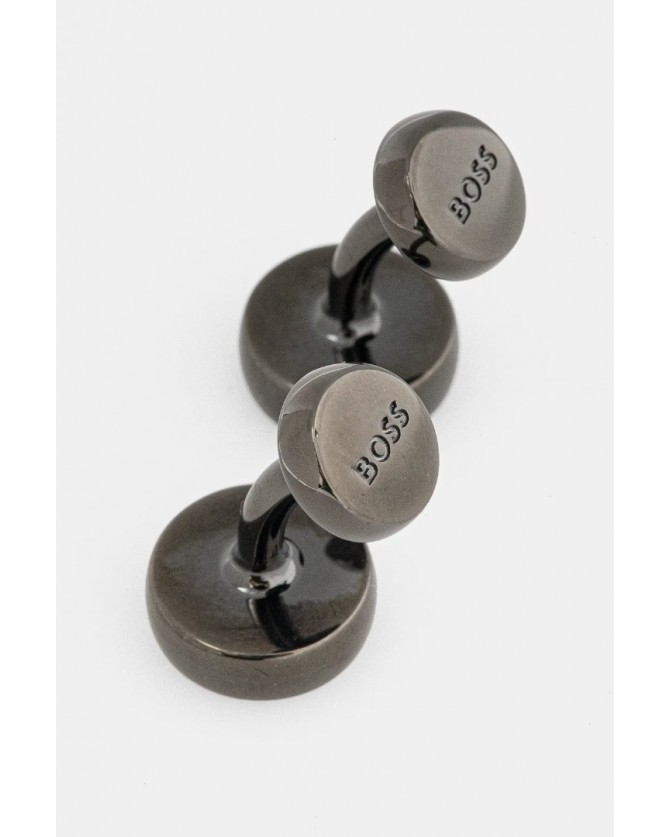 Μανικετόκουμπο Boss Ασημί B-MONOGRAM4RO-CUF 50532326-021