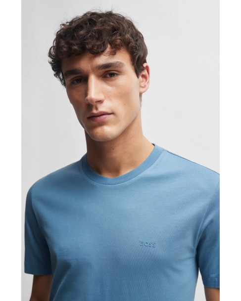 T-shirt Boss Μπλε Thompson 01 50468347-459
