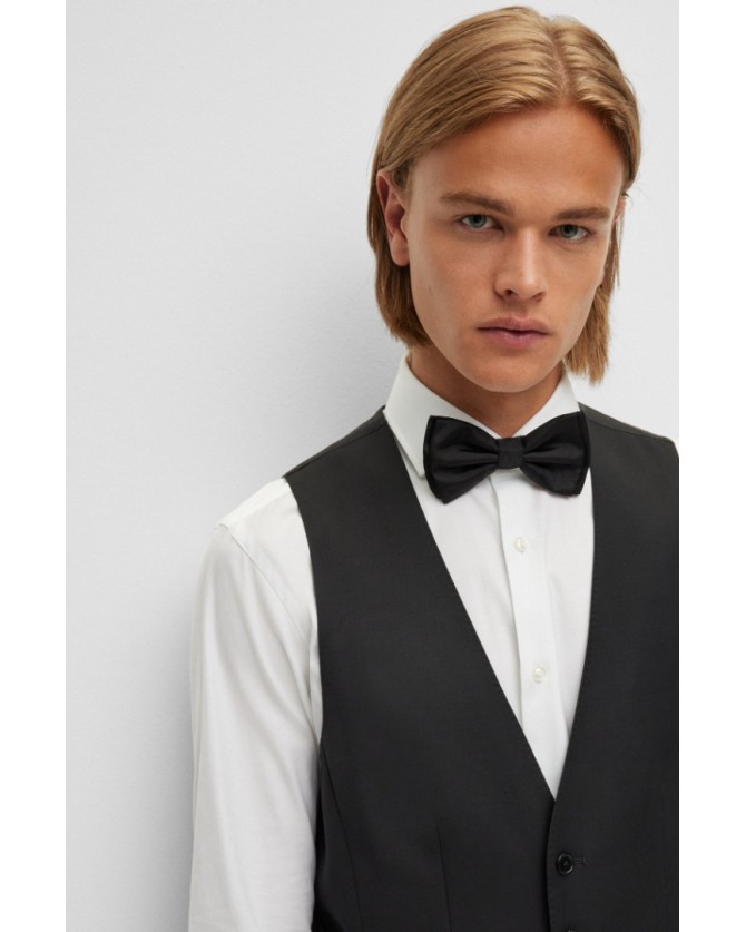 Γιλέκο κοστουμιού Boss Μαύρο H-Huge Vest B1 50469160-001