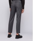 Παντελόνι κοστουμιού Γκρι Boss  H-GENIUS 50469174-021