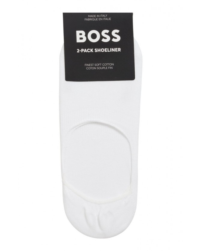 Κάλτσες 2 τεμαχίων Boss Λευκές  2P SL UNI CC 50469772-100