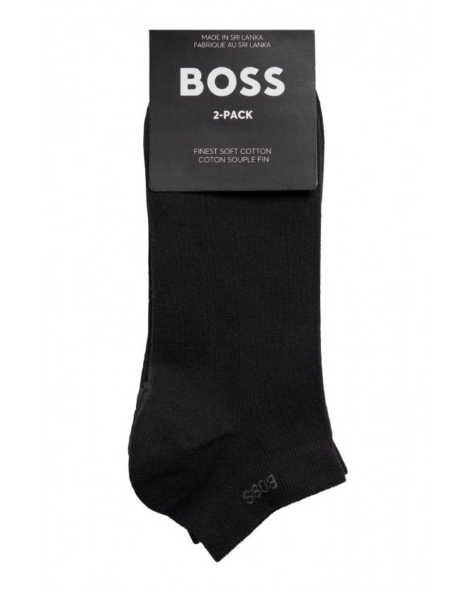 Καλτσάκια σετ 2 τεμαχίων Boss Μαύρα  2P AS UNI SOCKS 50469849-001