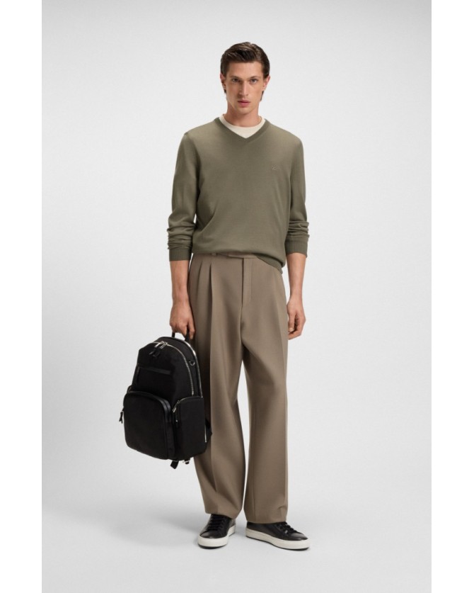 Πλεκτό Boss Μπεζ  Baram-L 50476363-245